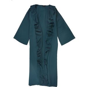 Verona Collection Womens Ruffled Cardigan Sweater, NWT